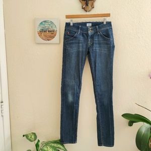 Hudson 💜 Colin Flap Jeans Skinny Stretch Dark‎